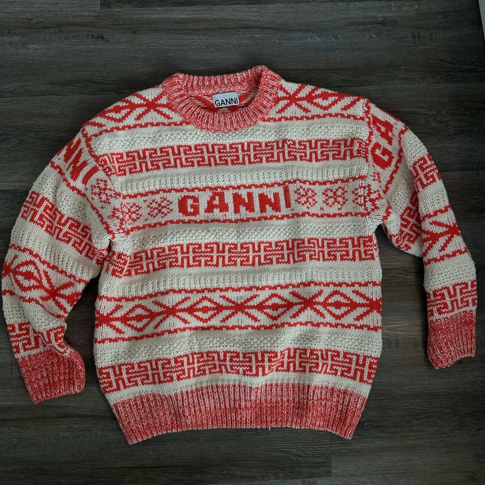 GANNI Christmas Sweater